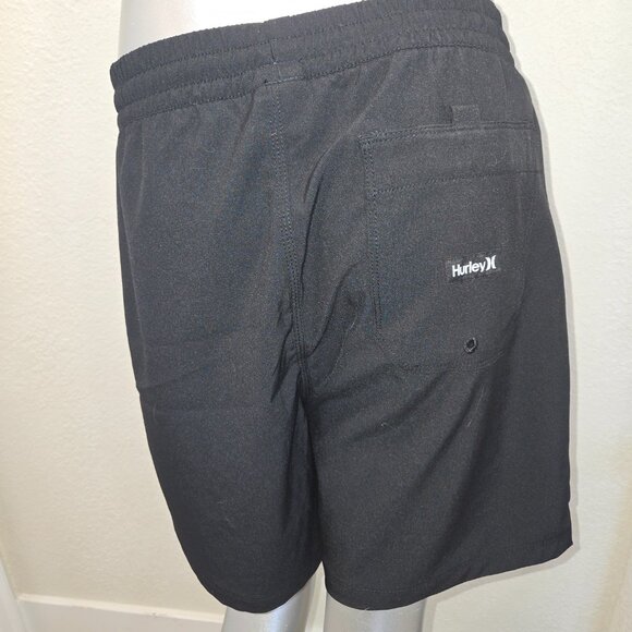 NWT HURLEY-BLACK LIGHT WEIGHT SPORTS SHORT - Picture 3 of 9